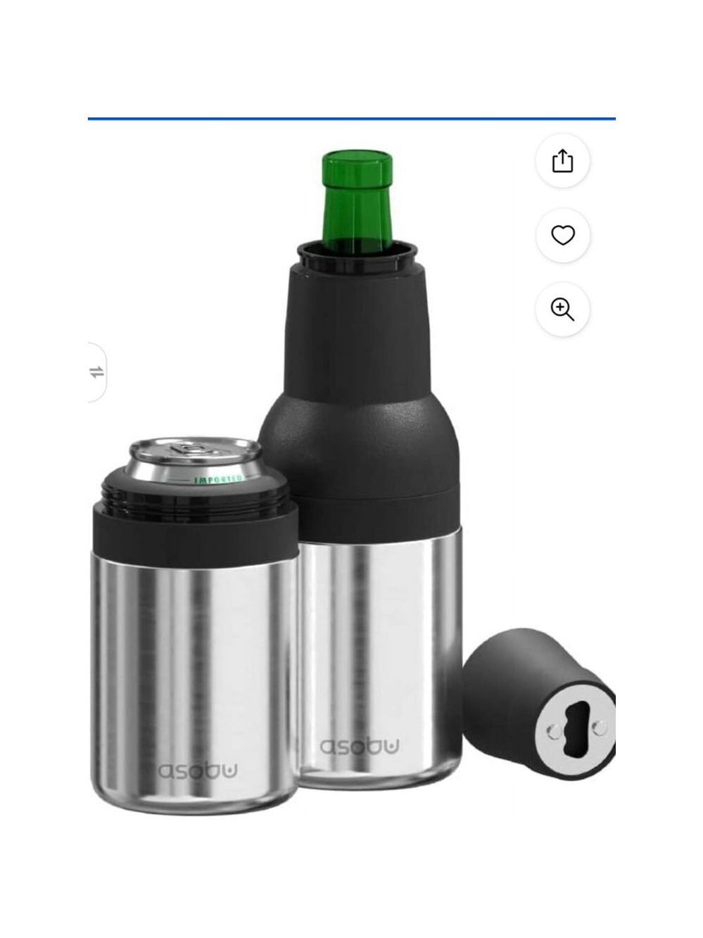 asobu Frosty Beer 2 Go & Bottle Keeper